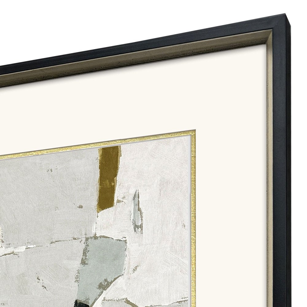 Set Of Two Zen Interactions II Black Framed Wall Art — view 4
