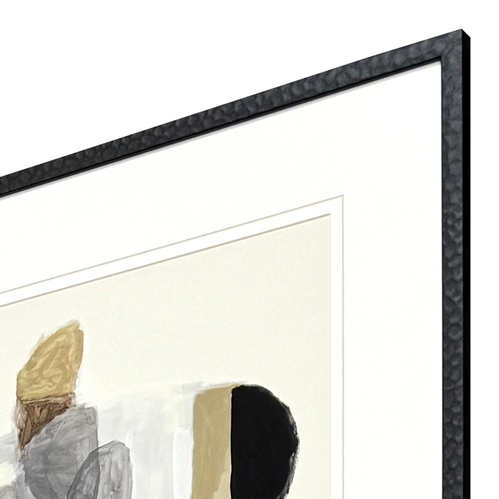 Set Of Three Aitkin Black Framed Wall Art