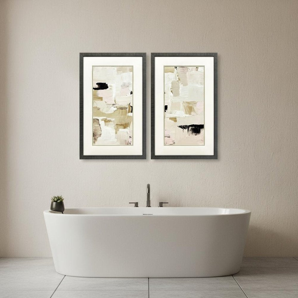 Set Of Two Morning Peace Brown Framed Wall Art — view 7
