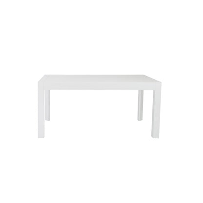 63" White Wood Dining Table HomeRoots
