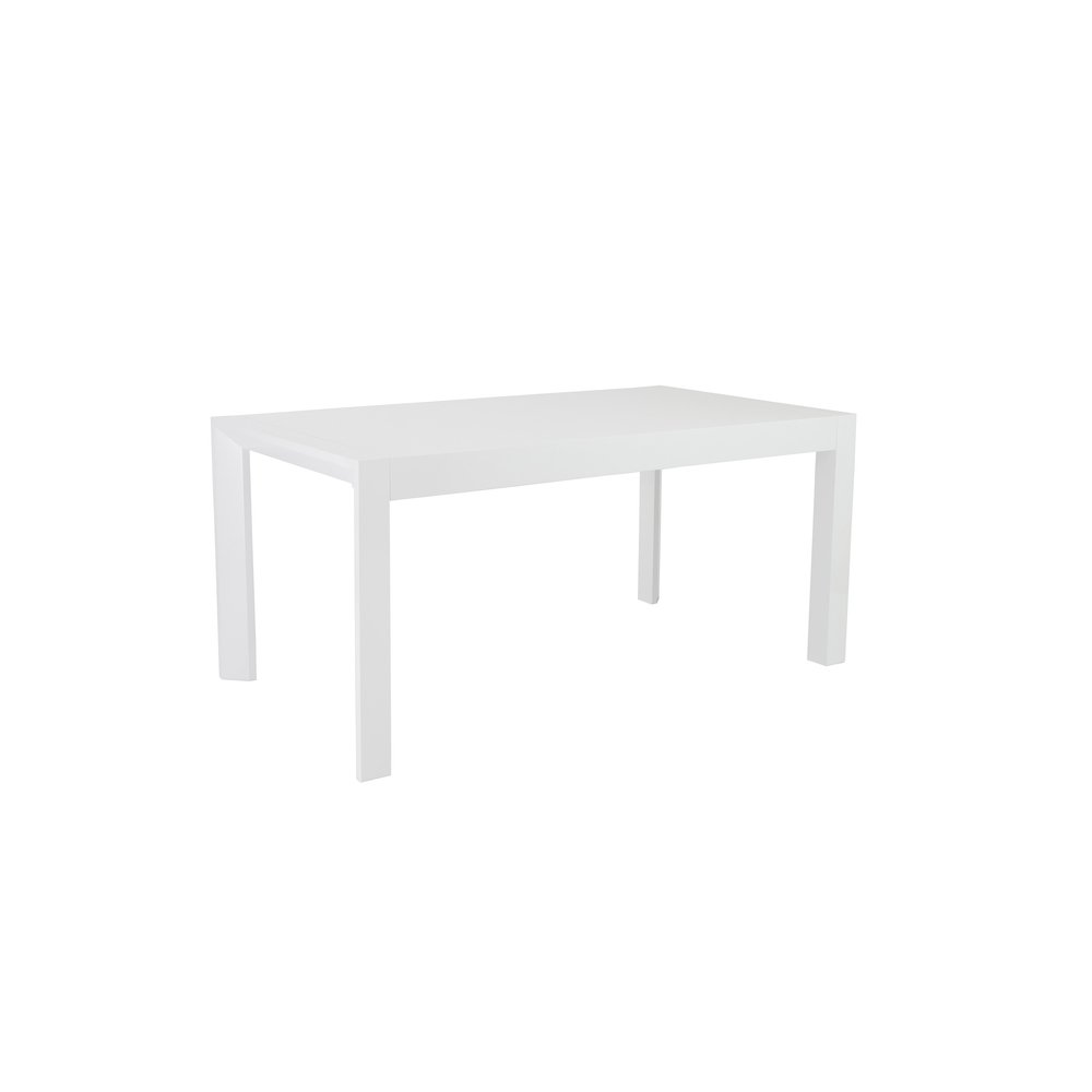 63" White Wood Dining Table HomeRoots