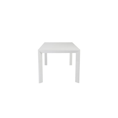 63" White Wood Dining Table HomeRoots