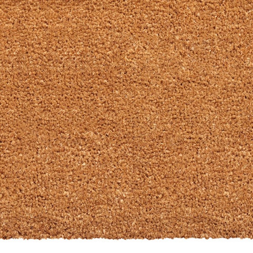 17" X 29" Brown Christmas Outdoor Coir Door Mat — view 3