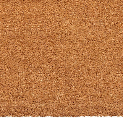 17" X 29" Brown Christmas Outdoor Coir Door Mat HomeRoots