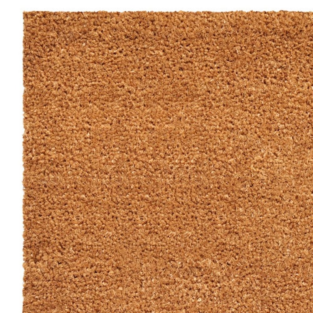 17" X 29" Brown Christmas Feliz Navidad Outdoor Coir Door Mat — view 3