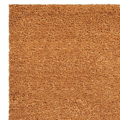 17" X 29" Brown Christmas Feliz Navidad Outdoor Coir Door Mat HomeRoots