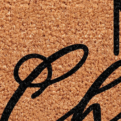 17" X 29" Brown And Black Merry Christmas Outdoor Coir Door Mat HomeRoots