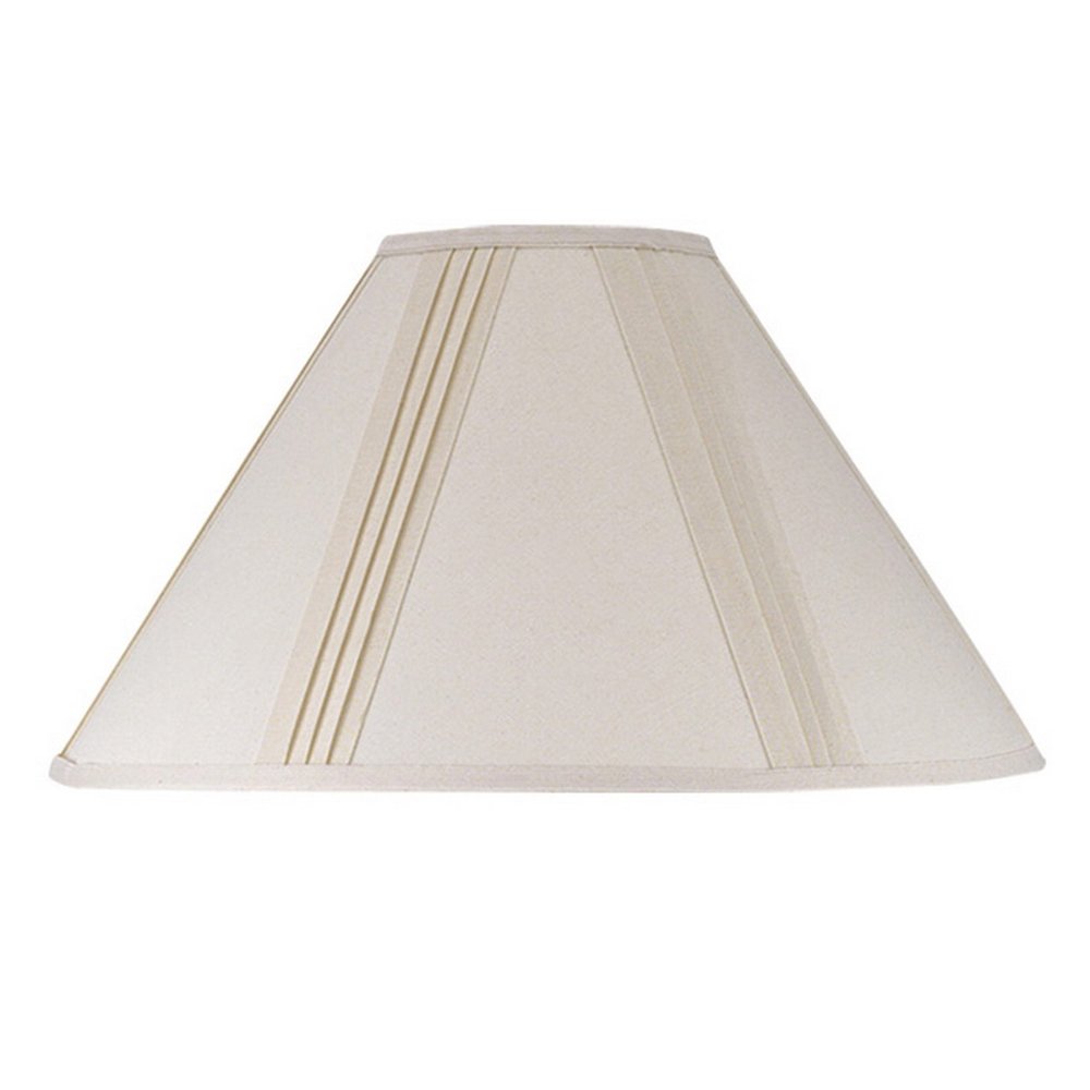 Off White Linen Pleated Empire Lamp Shade HomeRoots