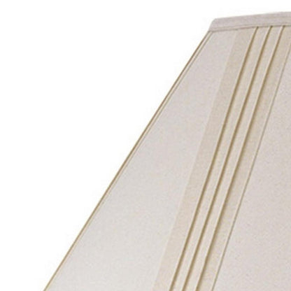 Off White Linen Pleated Empire Lamp Shade HomeRoots