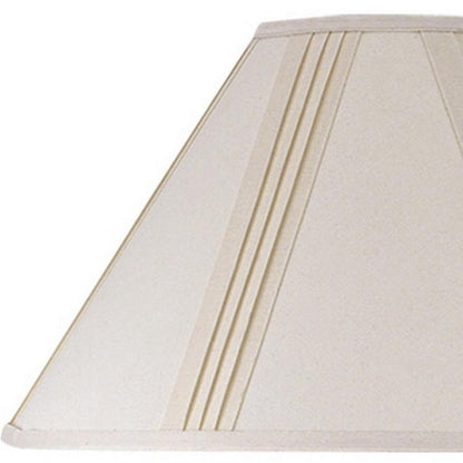 Off White Linen Pleated Empire Lamp Shade HomeRoots