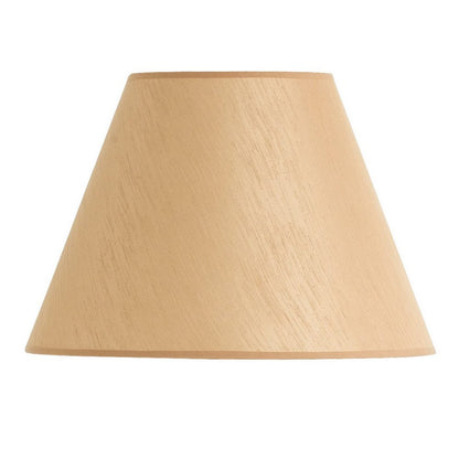Golden Brown Linen Plain Empire Lamp Shade HomeRoots
