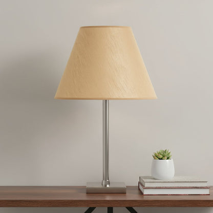 Golden Brown Linen Plain Empire Lamp Shade HomeRoots