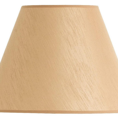 Golden Brown Linen Plain Empire Lamp Shade HomeRoots
