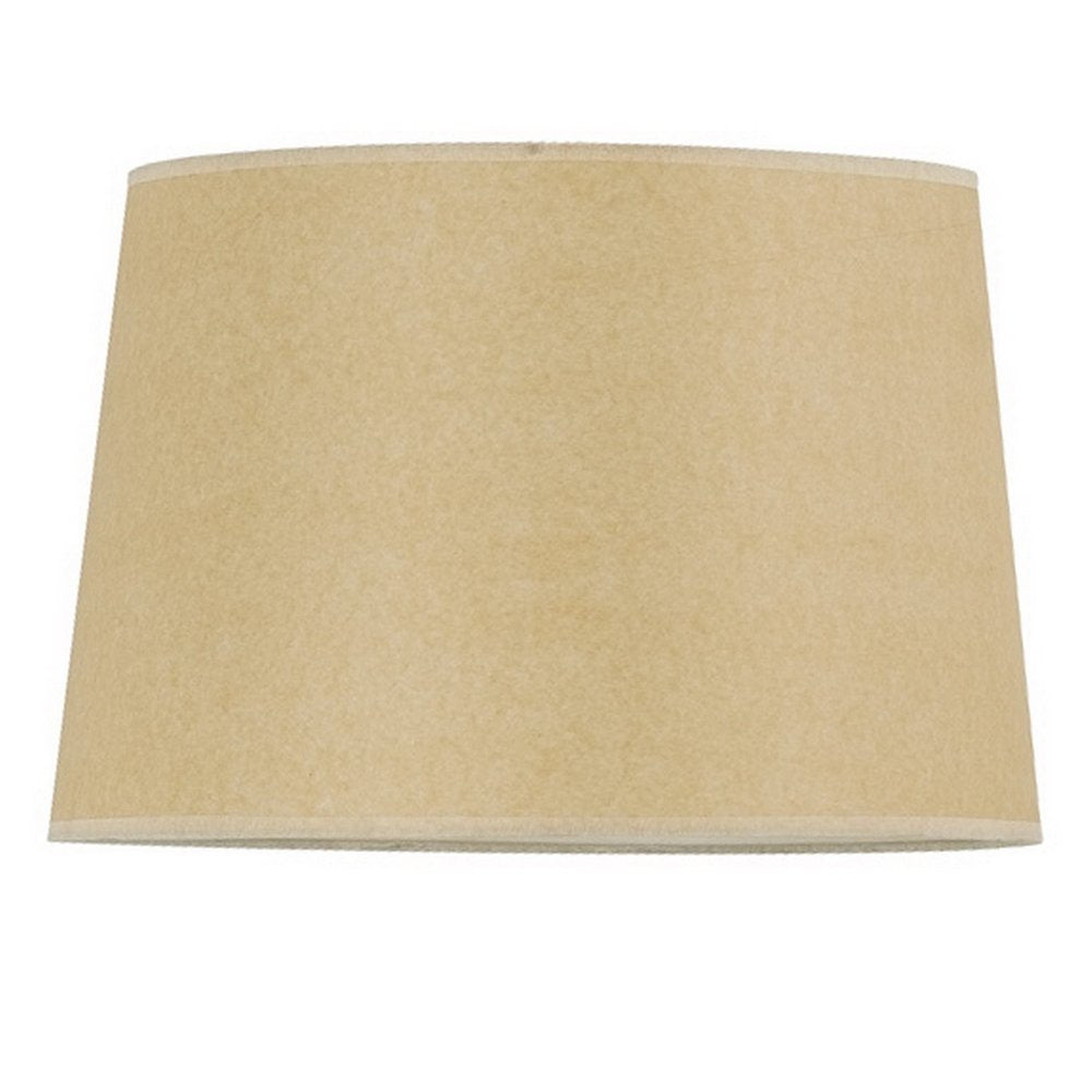 Tan Paper Plain Drum Lamp Shade HomeRoots