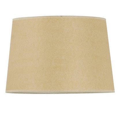 Tan Paper Plain Drum Lamp Shade HomeRoots