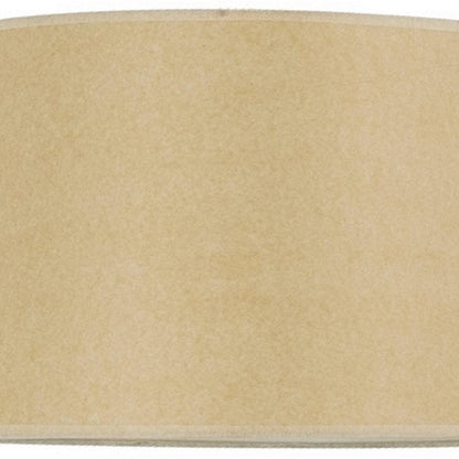 Tan Paper Plain Drum Lamp Shade HomeRoots