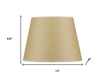 Tan Paper Hardback Empire Lamp Shade HomeRoots