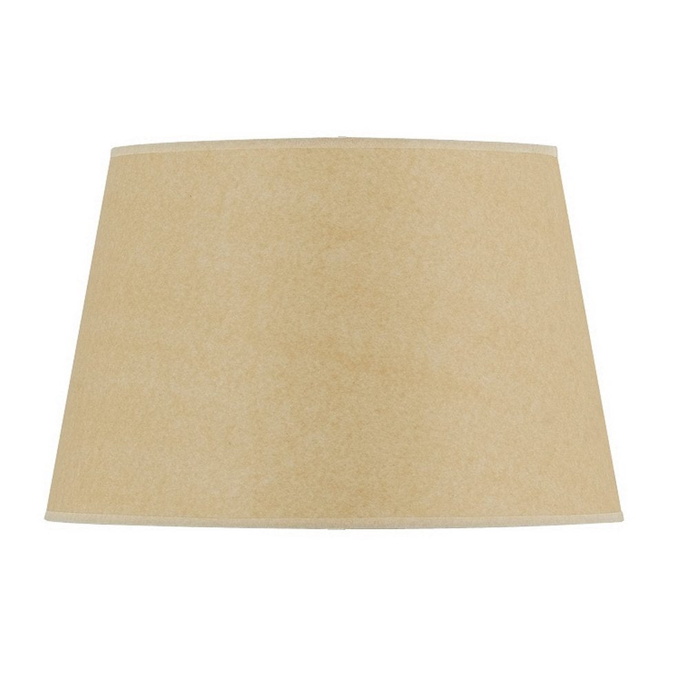 Tan Linen Plain Drum Lamp Shade HomeRoots