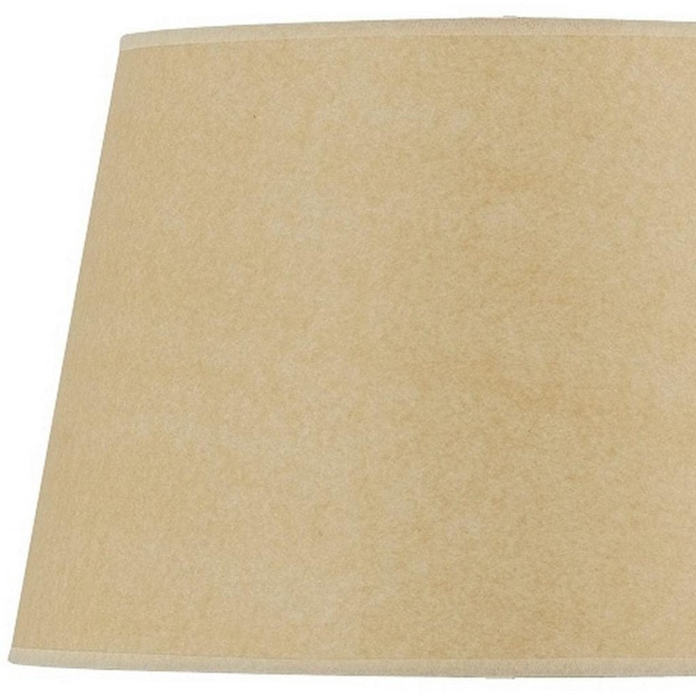 Tan Linen Plain Drum Lamp Shade HomeRoots