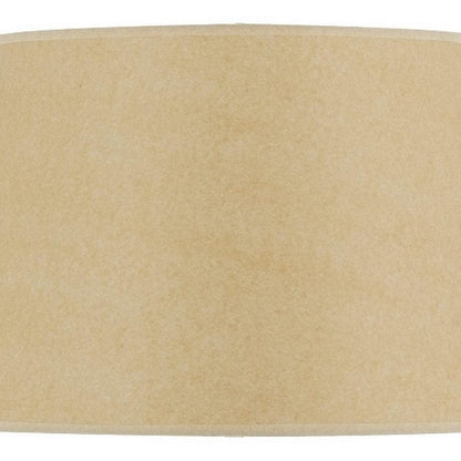 Tan Linen Plain Drum Lamp Shade HomeRoots