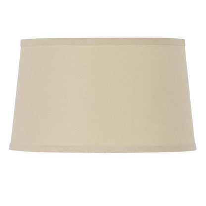 Tan Linen Drum Lamp Shade HomeRoots