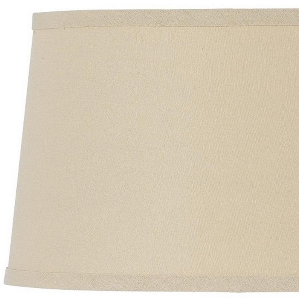 Tan Linen Drum Lamp Shade HomeRoots