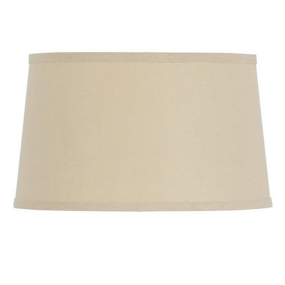 Tan Linen Drum Lamp Shade HomeRoots