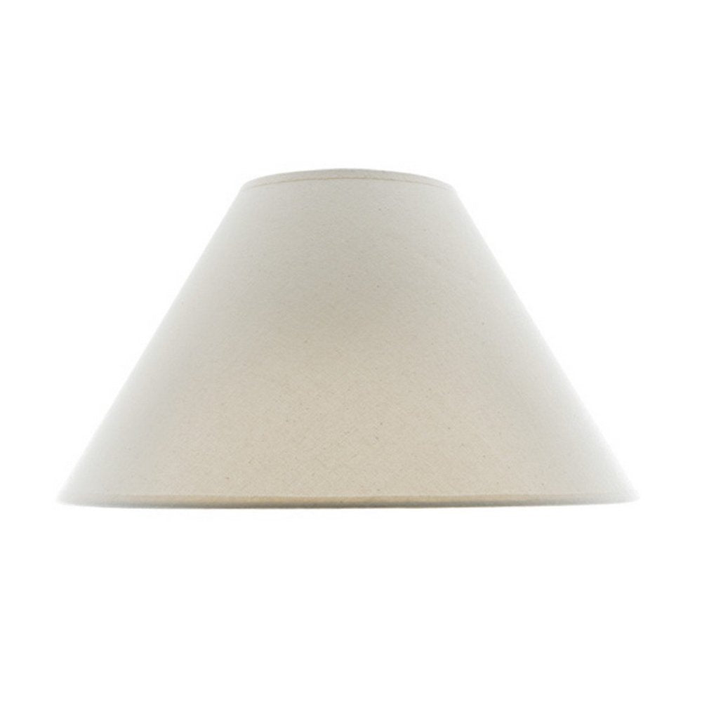 Off White Linen Plain Empire Lamp Shade HomeRoots