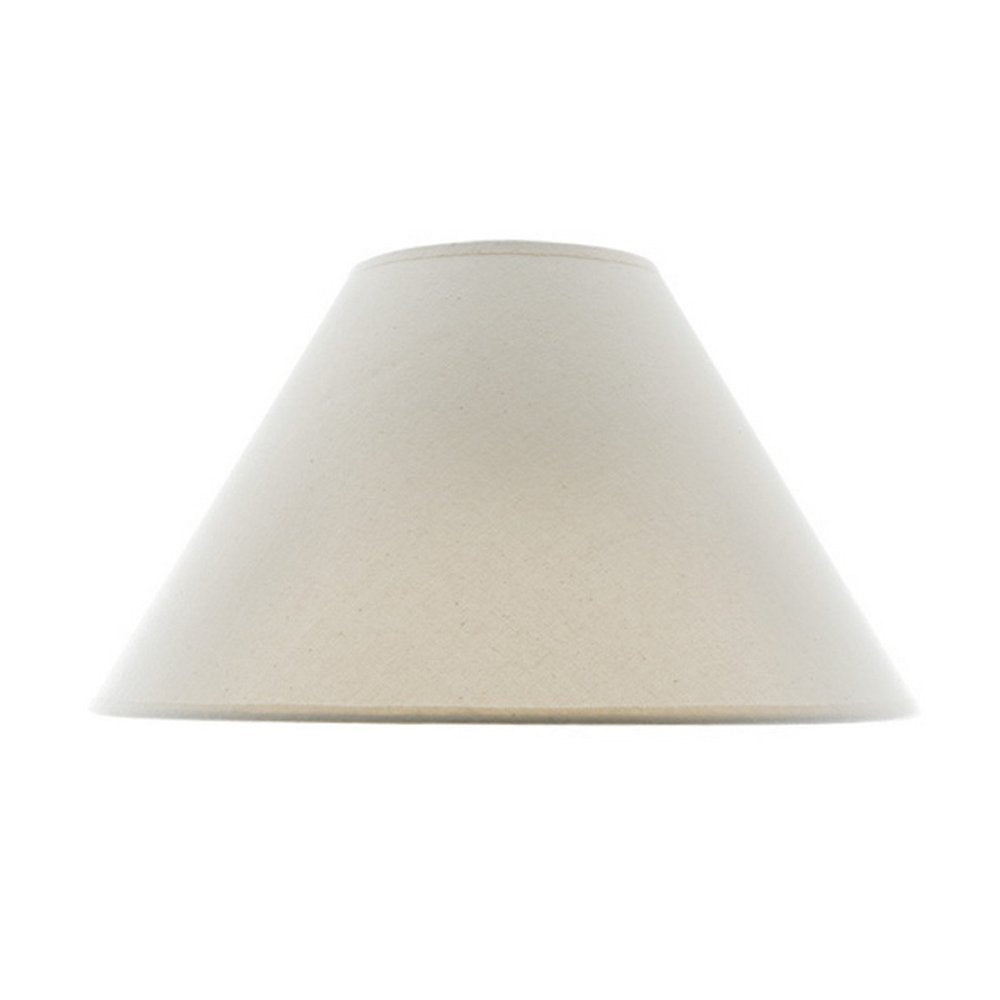 Off White Linen Plain Empire Lamp Shade HomeRoots