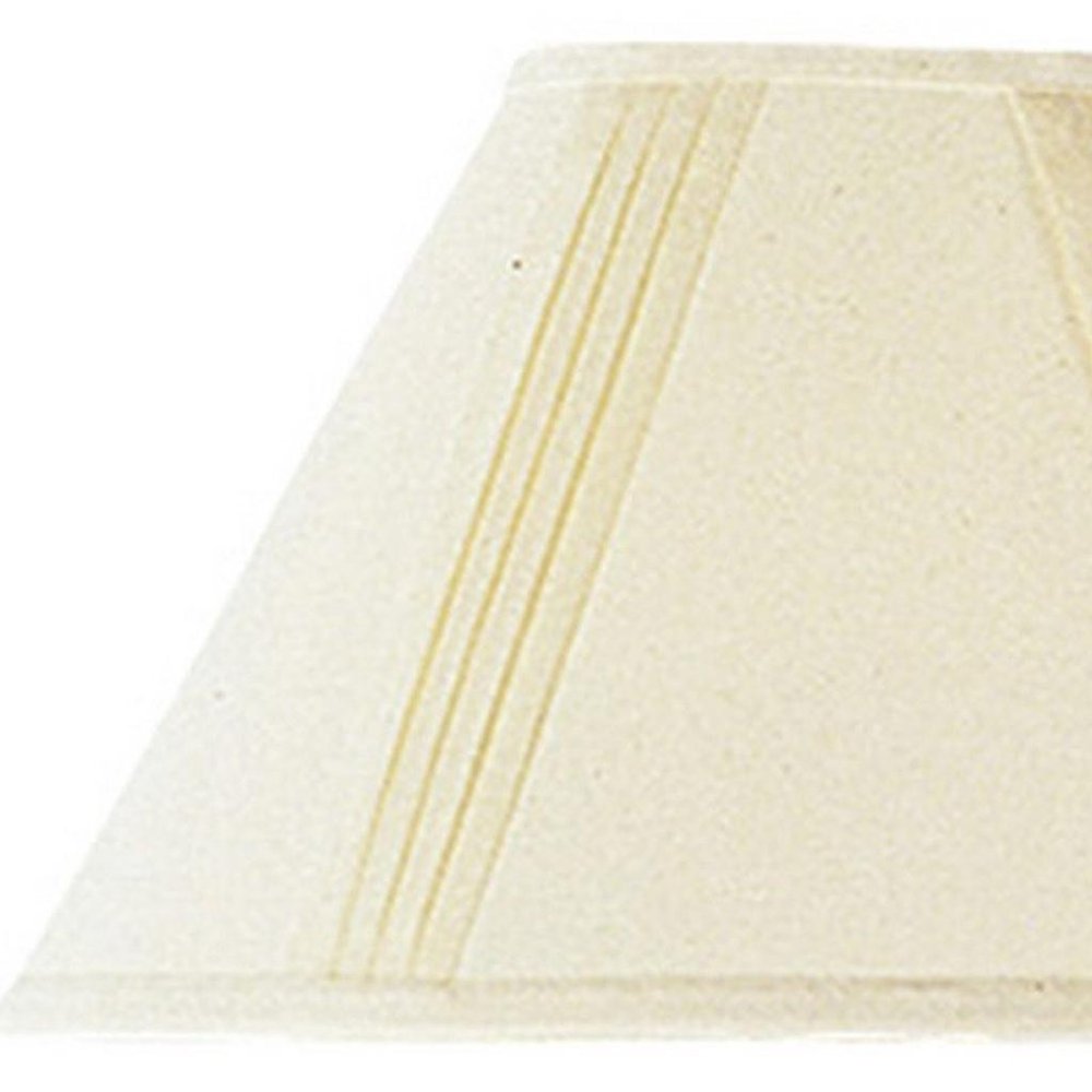 Off White Linen Pleated Empire Lamp Shade HomeRoots