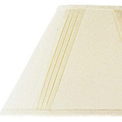 Off White Linen Pleated Empire Lamp Shade HomeRoots