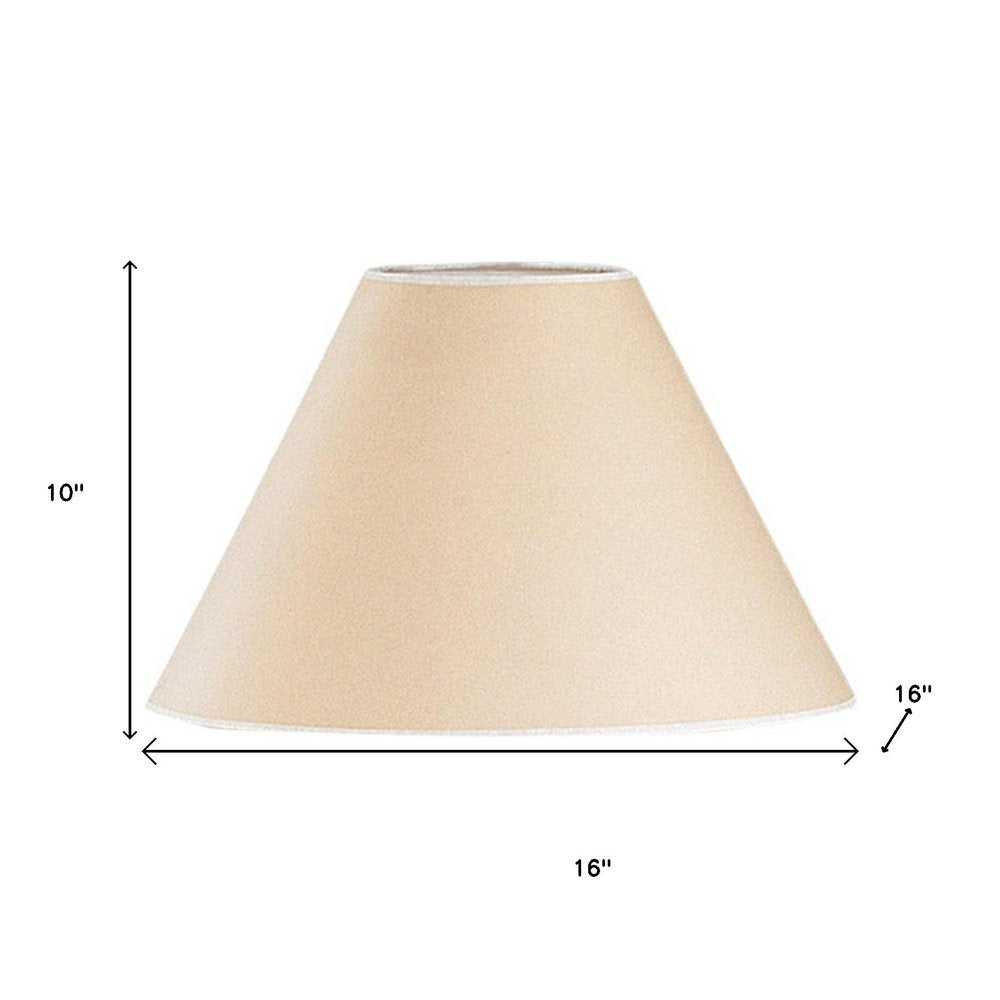 Light Brown Kraft Paper Plain Empire Lamp Shade HomeRoots