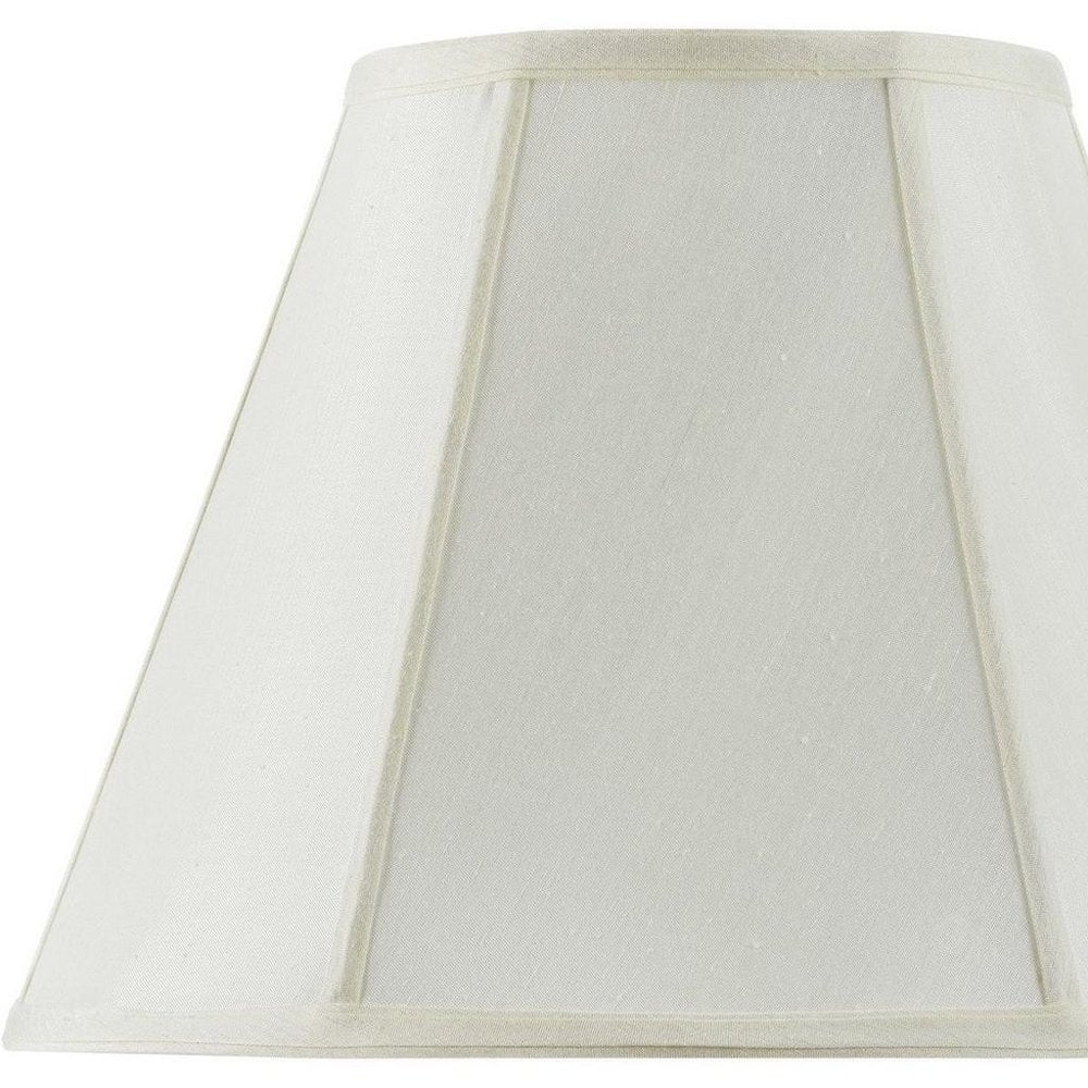 Eggshell Linen Piped Empire Lamp Shade HomeRoots