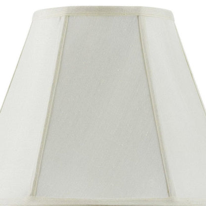 Eggshell Linen Piped Empire Lamp Shade HomeRoots