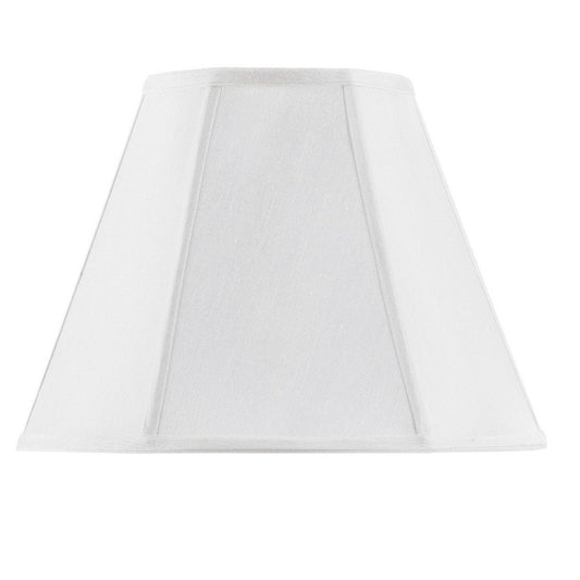 White Linen Piped Empire Lamp Shade HomeRoots