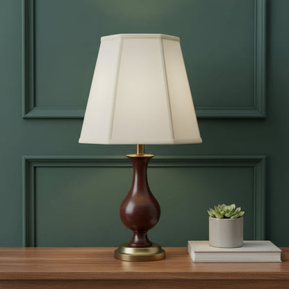 Eggshell Linen Piped Empire Lamp Shade HomeRoots