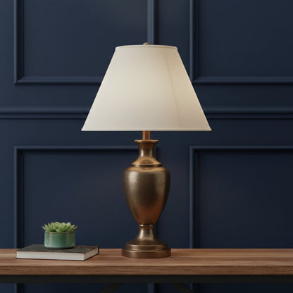 Off White Linen Plain Empire Lamp Shade HomeRoots