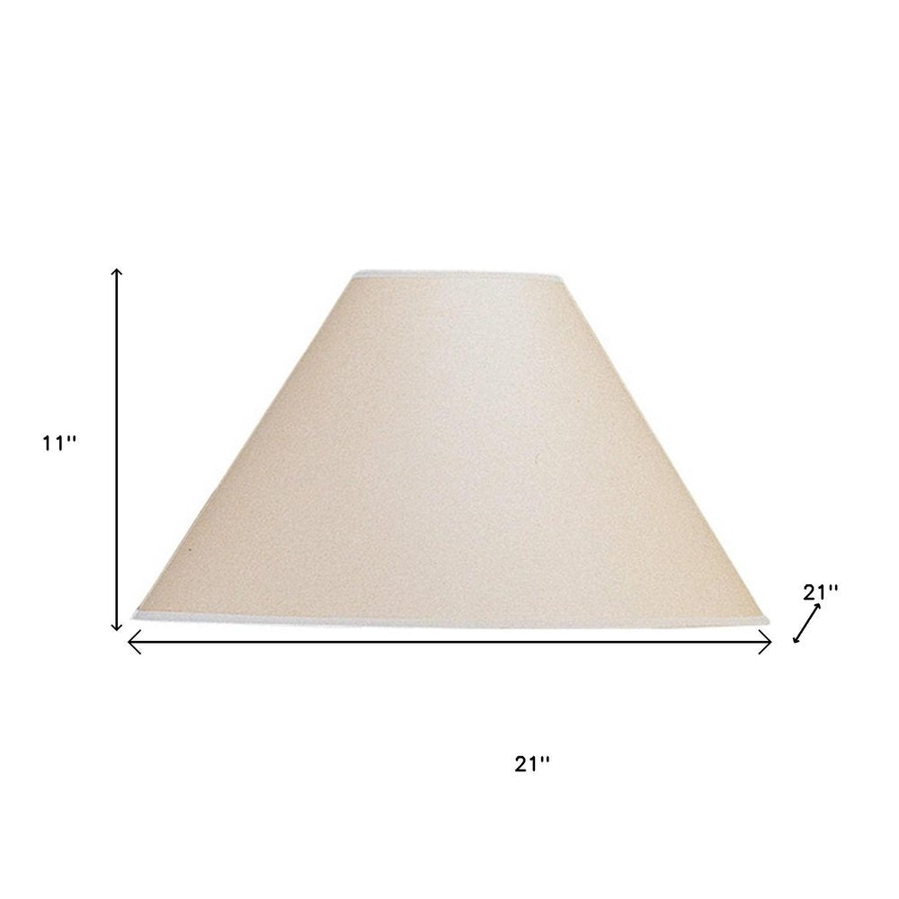 Light Brown Kraft Paper Plain Empire Lamp Shade HomeRoots