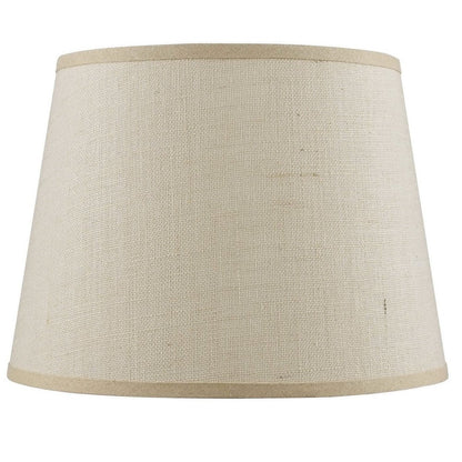 Light Brown Burlap Plain Drum Lamp Shade HomeRoots