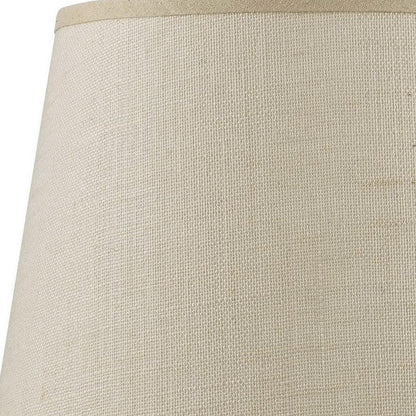 Light Brown Burlap Plain Drum Lamp Shade HomeRoots
