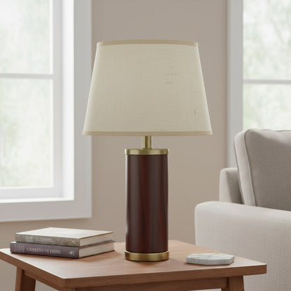 Light Brown Burlap Plain Drum Lamp Shade HomeRoots
