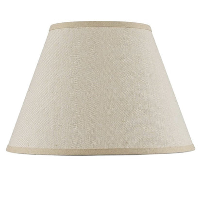 Light Brown Burlap Plain Drum Lamp Shade HomeRoots