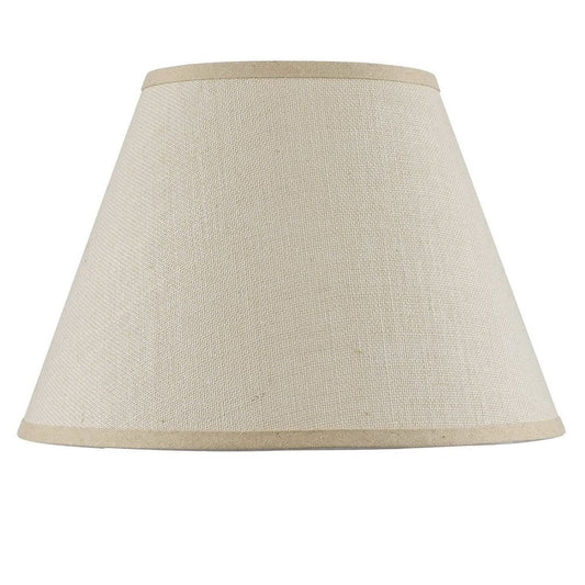 Light Brown Burlap Plain Drum Lamp Shade HomeRoots