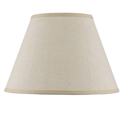 Light Brown Burlap Plain Drum Lamp Shade HomeRoots
