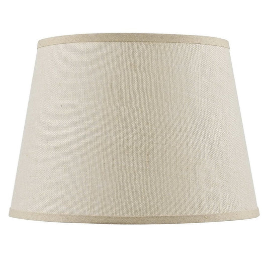 Light Brown Burlap Plain Drum Lamp Shade HomeRoots