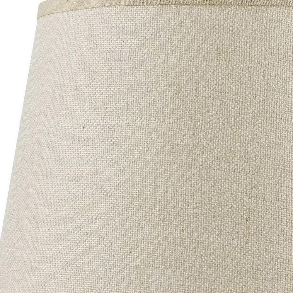 Light Brown Burlap Plain Drum Lamp Shade HomeRoots