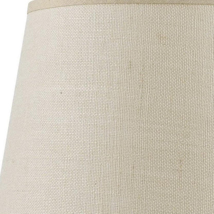 Light Brown Burlap Plain Drum Lamp Shade HomeRoots