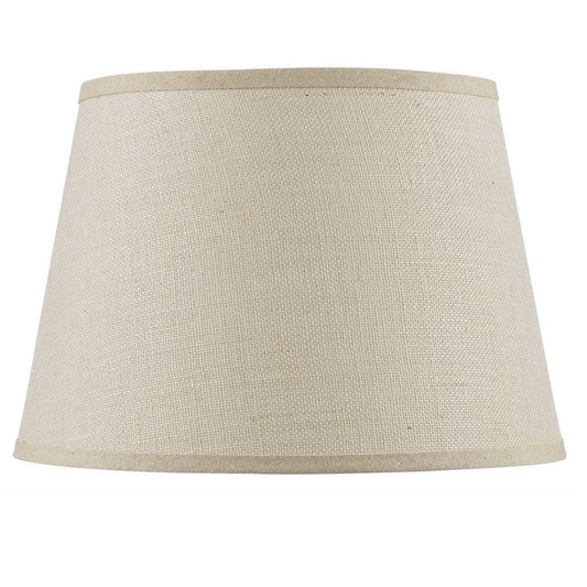 Light Brown Burlap Plain Drum Lamp Shade HomeRoots