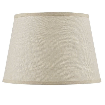 Light Brown Burlap Plain Drum Lamp Shade HomeRoots