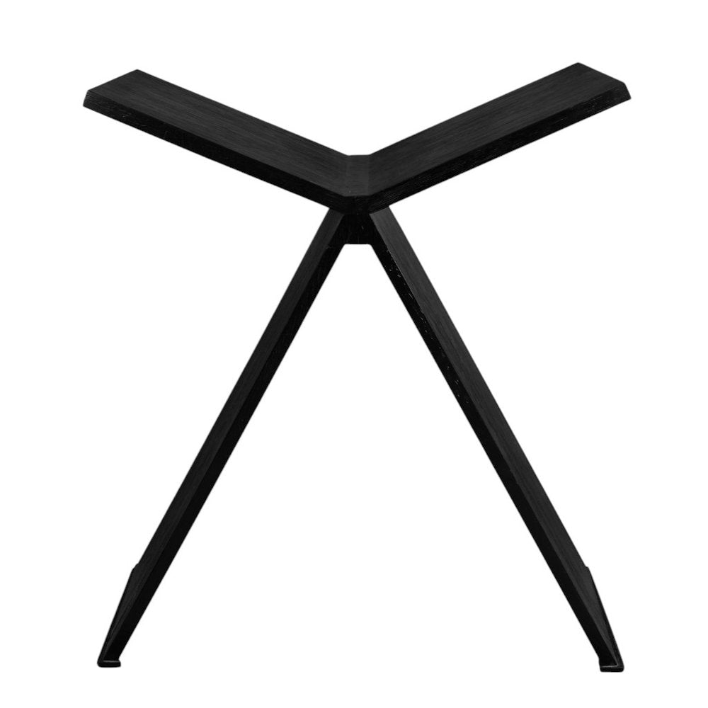 41" Black Wood One Tier Bookcase HomeRoots